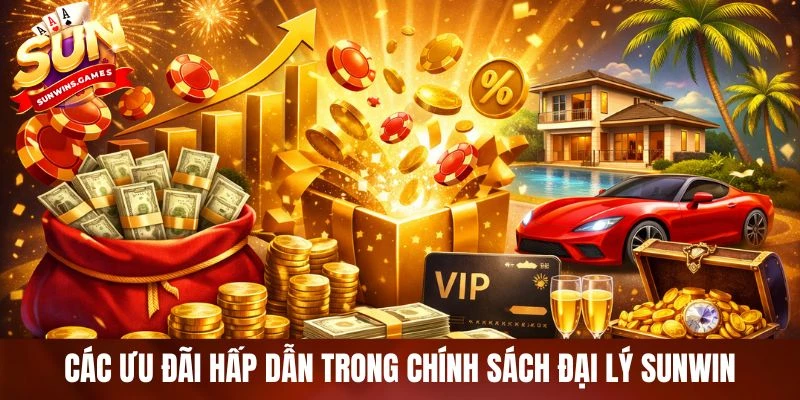 Các ưu đãi hấp dẫn trong chính sách đại lý SUNWIN Các ưu đãi hấp dẫn trong chính sách đại lý SUNWIN