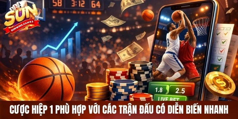 Cược hiệp 1 phù hợp với các trận đấu có diễn biến nhanh Cược hiệp 1 phù hợp với các trận đấu có diễn biến nhanh