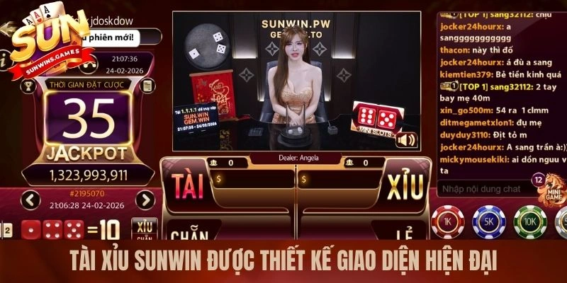 Tài xỉu SUNWIN được thiết kế giao diện hiện đại Tài xỉu SUNWIN được thiết kế giao diện hiện đại
