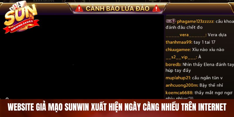 Website giả mạo SUNWIN xuất hiện ngày càng nhiều trên internet Website giả mạo SUNWIN xuất hiện ngày càng nhiều trên internet